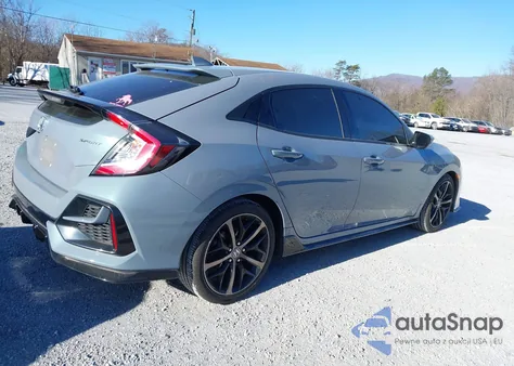 2021 Honda Civic Sport z USA, uszkodzony, nr VIN SHHFK7H41MU212562
